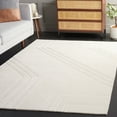 thumbnail image 2 of SAFAVIEH Soho Bevis Geometric Area Rug, Beige/Ivory, 6' x 9', 2 of 8