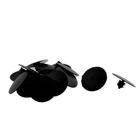 Buick Door Seals - Unique Bargains 15 Pcs Black Plastic Door Seal Nail Rivet Retainer Clip for Buick