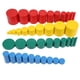 thumbnail image 1 of Juguete De Cilindros, Juguete Para Niños De Educación Temprana, Juguete De Cilindros De Madera De Seguridad, Niños Interesantes Grils Para Niños, 1 of 7