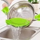 thumbnail image 5 of Colador de alimentos 2 piezas colador universal con clip filtro escurridor de silicona utensilios de cocina resistentes al calor para verduras espaguetis fideos pasta molida, 5 of 5