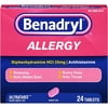2 Pack - Benadryl Allergy Relief Ultratab Tablets 24 ea