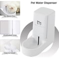 thumbnail image 5 of Marchul Gravity Cat Dog Feeder and Waterer Pet Self-Dispensing, Automatic Food Dispenser Outdoor Sun Protection with Mat (Feeder+Waterer+Mat), 5 of 6