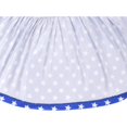 thumbnail image 5 of Sunny Fashion Girls Casual Dress July 4th Star Butterfly Cotton Short Sleeve 8 Years, 5 of 5