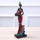 thumbnail image 1 of Estatuas de de mujer africana, de mujer, de dama tribal para niñas, decorativa , Azul como se describe Macarena escultura negra, 1 of 8