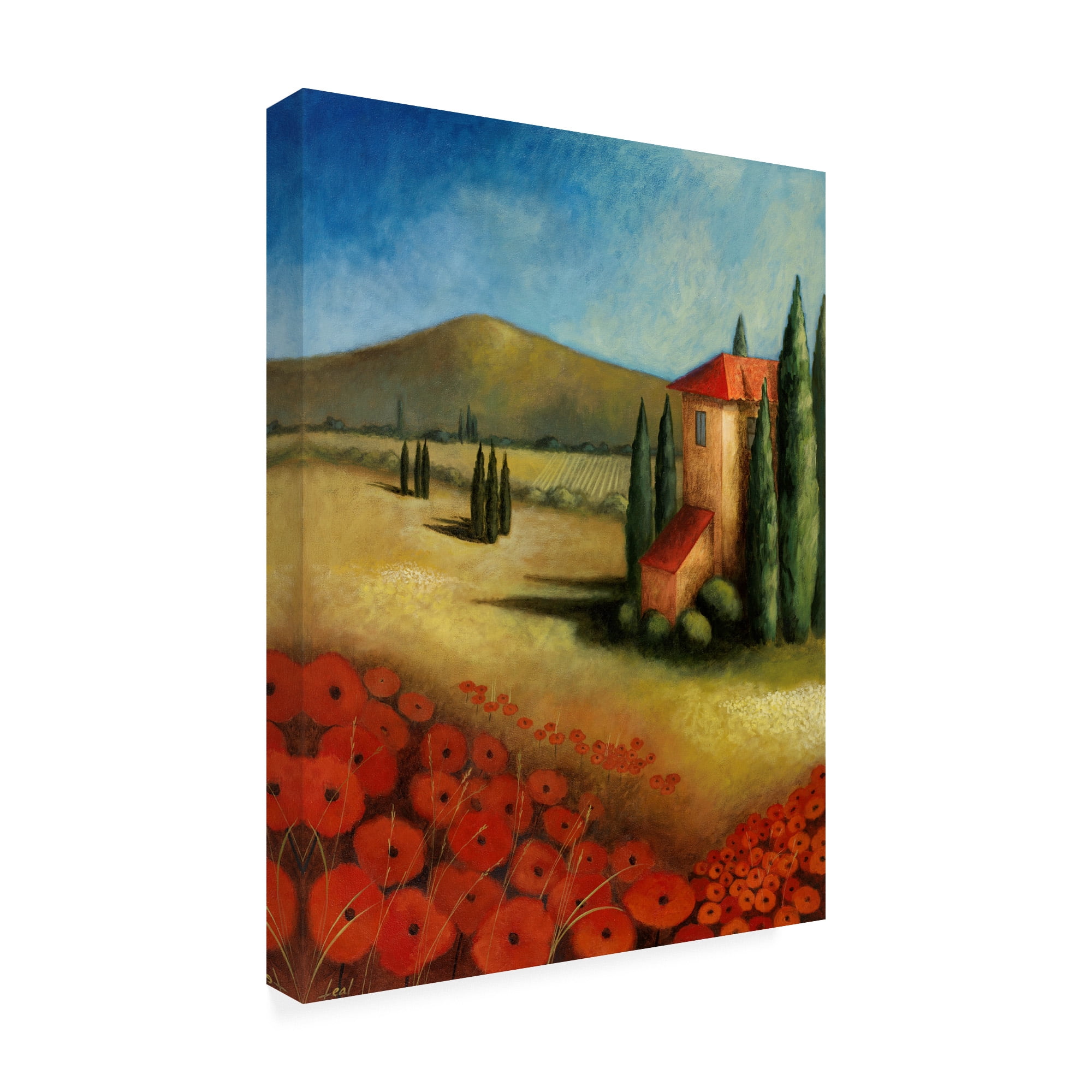 Trademark Fine Art 'Tuscan Hidden Home' Canvas Art by Pablo Esteban