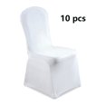 thumbnail image 1 of Fundas de silla de licra, elegante tejido elástico de ajuste universal para sillas de respaldo alto, protección de silla lavable y resistente a las manchas ideal para decoración de eventos (10 piezas), 1 of 5