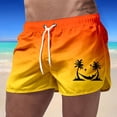 thumbnail image 2 of Kcolen Swim Trunks Men 5 Inch Compression Soild Color Men's Board Shorts Stretchy Upf Swimsuit for Men Beach Summer Bathing Suit Beach Board Shorts, 2 of 4