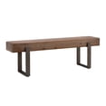 thumbnail image 5 of Dunlinn Rustic Industrial Bench, 5 of 8