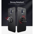 thumbnail image 3 of Shockproof Soft Gel Case For Samsung A6 - Metal Ring Stand, High Quality, Scratch-resistant, Non-slip, Dustproof, Full Protection, 3 of 5