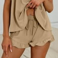 thumbnail image 7 of LiuChenYi Cotton Pajamas for Women Set Under $15 Sleep Dress for Women Cotton Pajamas Set Soft Night Gown Two Piece Lounge Sleepwear Pajamas, 7 of 7
