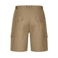 thumbnail image 4 of Men's Golf Shorts 12" Side Elastic Cargo Shorts Hybrid Dress Shorts Flat Front Lightweight Quick Dry Chino Casual with Pockets Big & Tall, 4 of 6