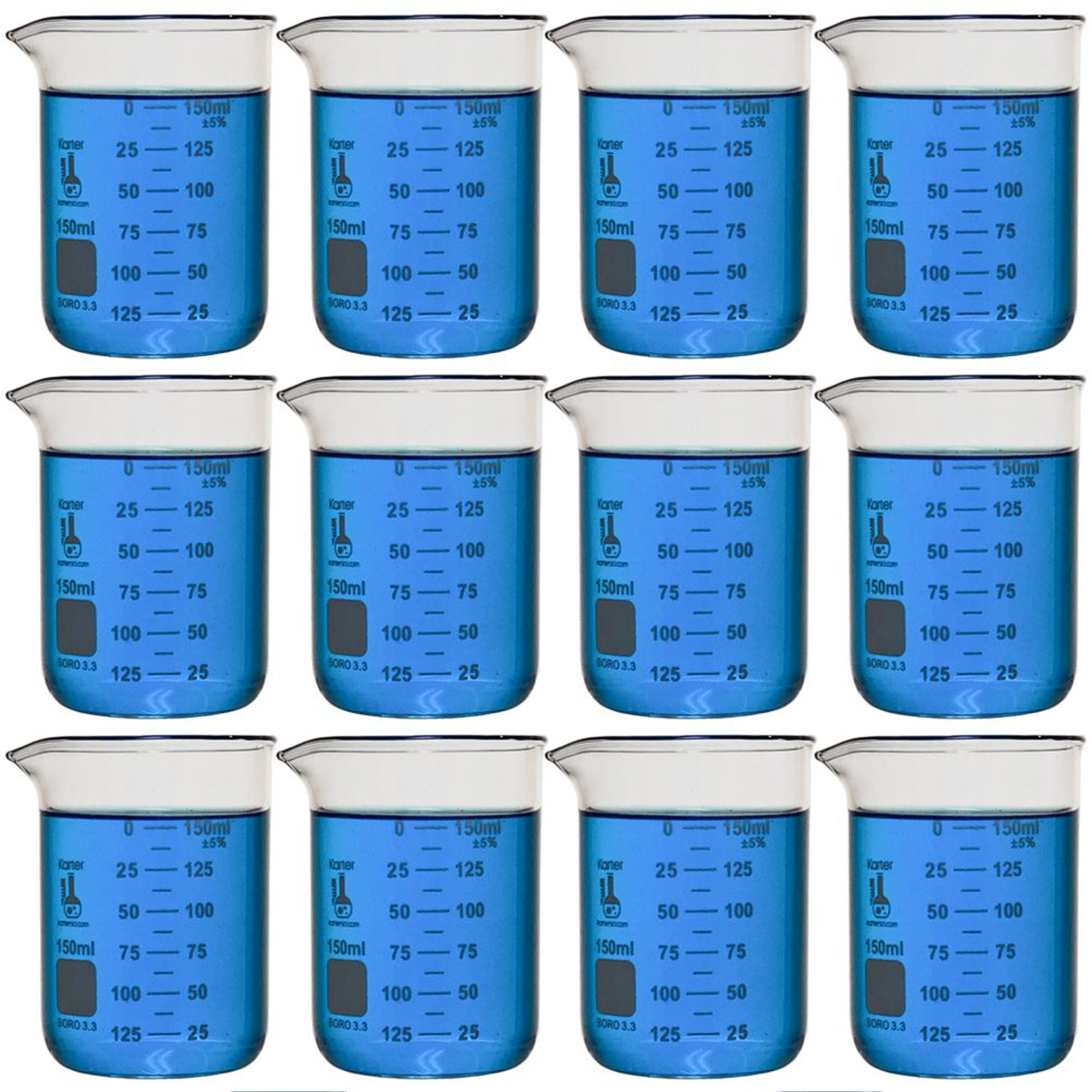 Graduation Beaker Eisco Labs Polypropylene Beaker Raised Graduations Eisco Raised ...