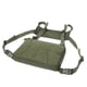thumbnail image 4 of Universal Manos Libres Bolsillo en El Pecho Arnés Bolsa Funda Soporte Chaleco Plataforma para Almacenamiento Teléfono, Bolígrafo, , Herramientas, C ejercito verde Soledad Cofre, 4 of 9