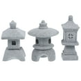 thumbnail image 1 of 3 mini estatuas de pagoda para jardín, estilo japonés, decoración de jardín de hadas para exteriores, micropaisaje, acuario, bonsái, jardín zen., 1 of 6