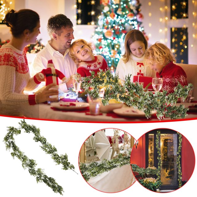 Corona Navideña Decorativa onlyliua 180 cm artificial Decoración Del hogar