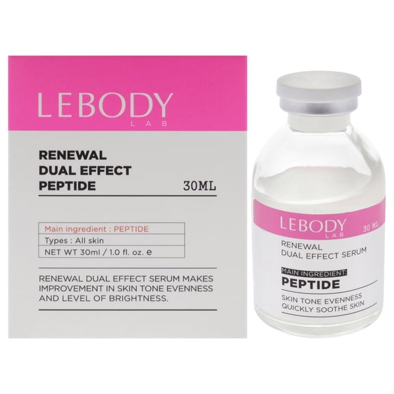 Lab Renewal Dual Effect Serum - Peptide by Lebody for Women - 1 oz Serum