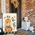 thumbnail image 3 of Fall Polka Dot Pumpkin Garden Flag 12x18 Inch Double Sided Outside,It''s Fall Y''all Maple Leaves Welcome Autumn Seasonal Thanksgiving Holiday Buffalo Plaid Yard Outdoor Flag Small, 3 of 6