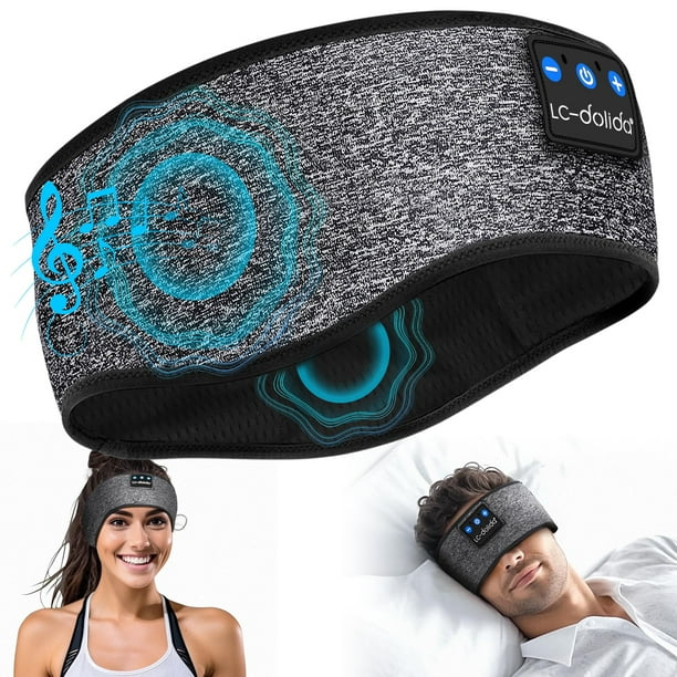 Auriculares para Dormir con Diadema Bluetooth LC-dolida Inalámbricos