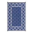 thumbnail image 3 of Reversible Patio Mat – Waterproof Plastic Straw – Washable, Non-Shedding & UV Resistant – Porch, Deck, Balcony, Backyard, Camping & RV – Outdoor Rug, 3 of 7