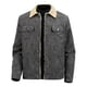 thumbnail image 3 of Ceisia Men's Vintage Stand Collar Button-Up Jacket Faux Shearling Collar Gift Casual Pocket Outerwear, 3 of 3