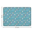 thumbnail image 5 of Unicorn Rainbow Heart Butterfly Crown Flannel Non Slip Door Rugs,Washable Door Mats Indoor,Decorative Door Mats,Dirt-Resistant and Absorbent Doormat for Entrance,Bedroom,Kitchen,Bathroom,23.5"x16", 5 of 5