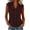 01-Gray, variant on Women's Striped Tank Top Casual Collared Button Up Sleeveless Shirt for Summer Daily & Office Wear
