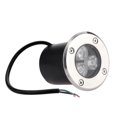 thumbnail image 2 of Encendiendo Foco LED 3W Subterráneo IP65 Empotrable Suelo Exterior Lámpara Blanco, 2 of 8