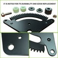 thumbnail image 2 of DAWOT 25 Teeth Steering Sector Pinion Gear Rebuild Kit for John Deere Parts L100 L105 L107 L110 L118 L108 L111 G110 L130 L120 Series Lawn Tractors Replaces #GX20053, 2 of 8
