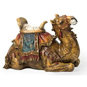 Joseph's Studio by Roman - Colored Camel Figure for 27" Scale Nativity Collection, 14.5" H and 21" W, Resin and Stone, Decorative, Collection, Durable, Long Lasting