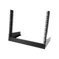 thumbnail image 1 of StarTech.com 8U Open Frame Network Rack 8U - 19 Pouces 2 Postes Autoportantes de Bureau pour Ordinateur, AV, Média, Données & Équipement de Salle de Serveur (RK8OD) - Rack Open Frame - 2 Postes - 8U, 1 of 7