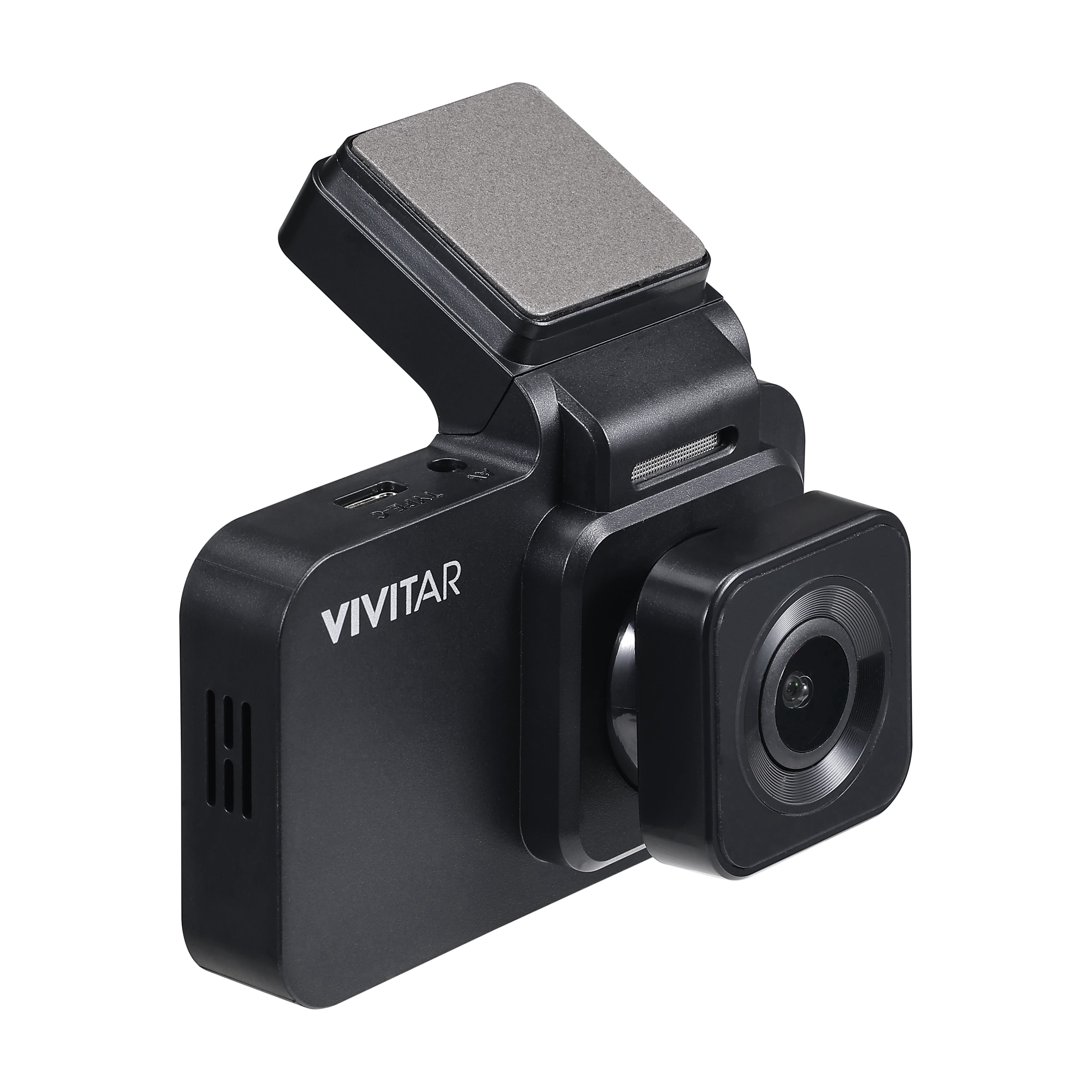 Vivitar HawkEye 4K AI Dash Cam with WiFi, Smart AI App, Front & Rear Collision Warnings, Lane Departure Alert, G-Sensor & 8GB MicroSD Card
