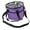 Purple, variant on Cup Storage Holder With Front Pocket 4 Compartment Drink Carriers Bag
