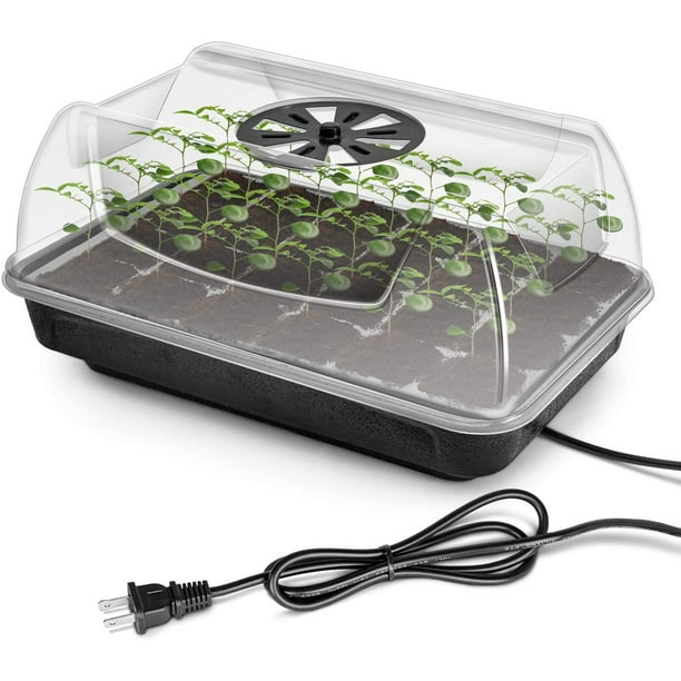 iPower Heating Seed Starter Germination Kit Seedling Propagation Tray