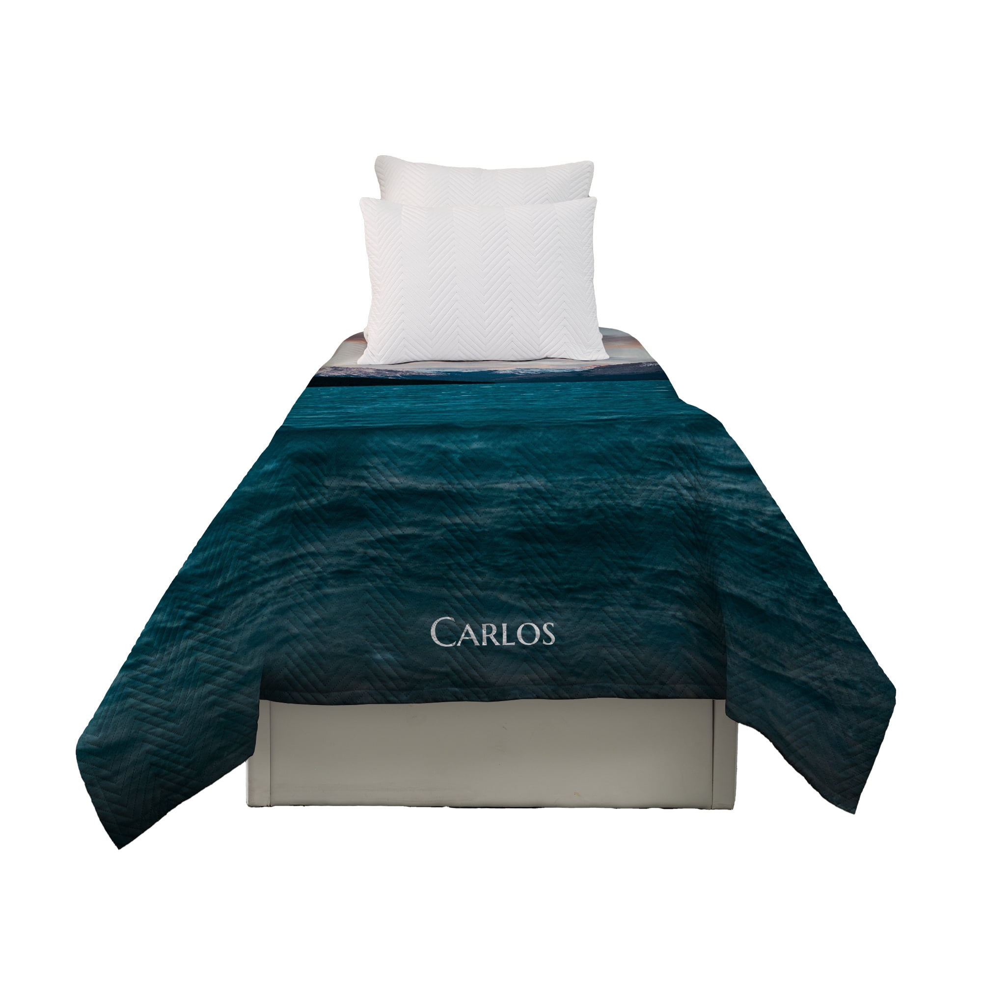 Twin Quilted Bedding, Walmart Custom, Photos. People, Pets, Places, Unisex, Adult, Teen, Tween.