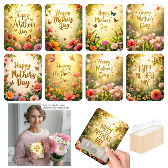 Pgyong Mother's Day Wallet Blessing Card Mother's Day Card Wallet Holiday Decoration Ornaments Money Gift