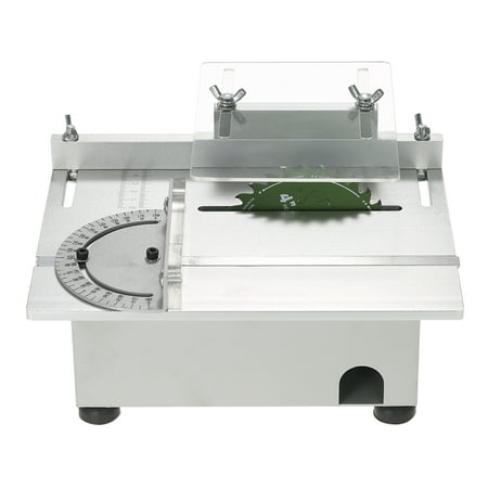 100w Mini Table Saw Aluminum Miniature, What Size Bench For 78 Inch Table Saw
