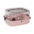 thumbnail image 2 of oshhni Hamster Cage Habitat with Openable Top Portable House,Small Animal Cage,for Sugar Glider,Bunny Gerbils Small Animals Hedgehog pink, 2 of 9