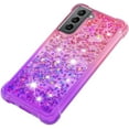 thumbnail image 6 of Compatible with Samsung Galaxy S21 Case Girls Women Liquid Glitter Heavy Duty Shockproof Back Cover Soft TPU Bumper Silicone Slim Protective Cover for Samsung Galaxy S21 Gradient Pink, 6 of 12