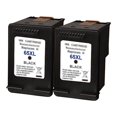 thumbnail image 1 of L-ink 2 Pack Compatible HP 65XL High Yield Black Ink Cartridge (N9K04AN), 1 of 1