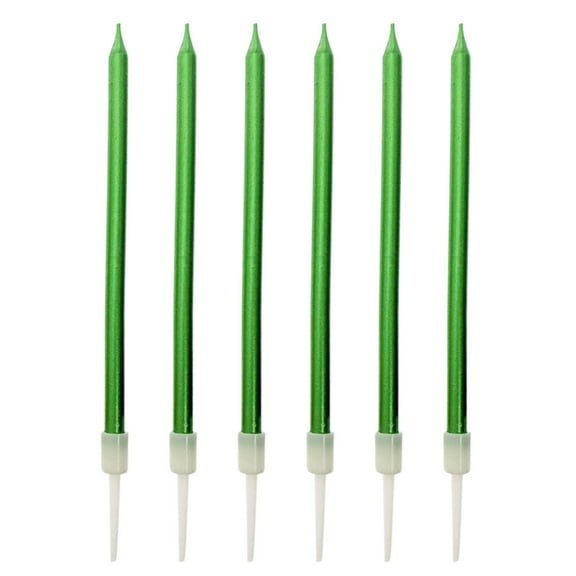 Clearance Under $10 Candles & Holders, Long Thin Metallic Birthday Candles Cake Candles Birthday Parties Wedding Decorations Candles Cake Decorations