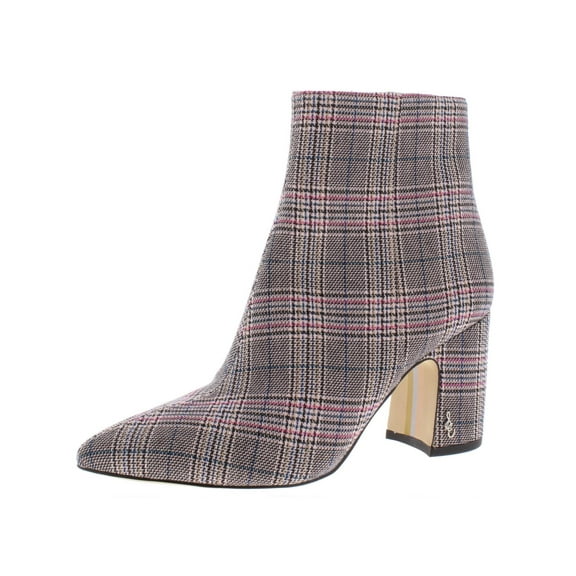 Sam Edelman Women's Hilty Booties Pointed Toe Ankle Boots Black/Pink  Size 6.5M