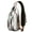 Hawaiian Hibisc, variant on Tropical Floral Sling Backpack, Lightweight Crossbody Daypack with Exotic Botanical Design, Ideal for Beach Travel, Summer Adventures, and Outdoor Activities