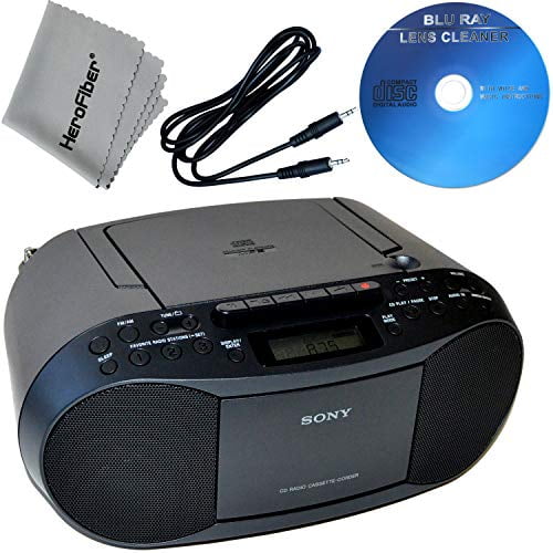 Sony Radio Cd Player Portable Boombox Stereo Combo With Am Fm Radio
