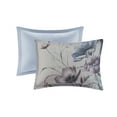 thumbnail image 6 of Madison Park Cassandra 3 Piece King/Cal King Cotton Printed Duvet Cover Set Blue, 6 of 6