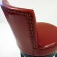 thumbnail image 2 of Armen Living Boston Swivel Barstool-Color:Red,Size:26 Inch, 2 of 2