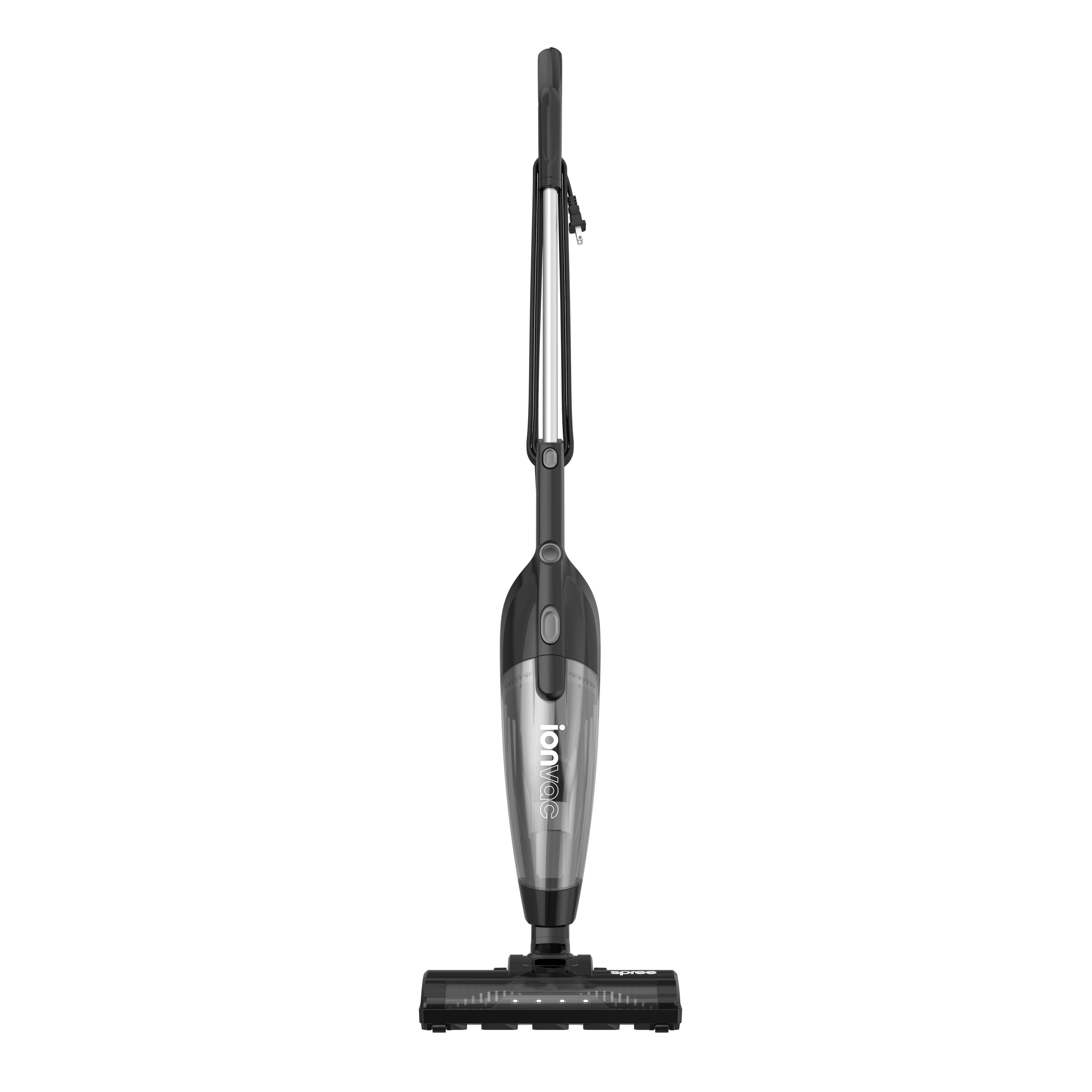 Ionvac Spree Corded Stick Vacuum, Multi-Surface 3-in-1 Upright/Handheld Vacuum Cleaner with Carpet Cleaner Brush and LED Lights, Model #8899