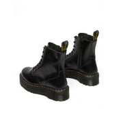 Dr. Martens Jadon Polished Smooth Combat Boots Black (Womens)