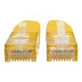 thumbnail image 3 of Eaton Tripp Lite Series Cat6 Gigabit Molded (UTP) Ethernet Cable (RJ45 M/M), PoE, Yellow, 10 ft. (3.05 m) - Patch cable - RJ-45 (M) to RJ-45 (M) - 10 ft - UTP - CAT 6 - IEEE 802.3ab/IEEE 802.5 - molded, stranded - yellow, 3 of 9