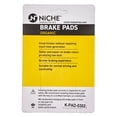 thumbnail image 2 of Niche Brake Pad Set for BMW R100RS Organic Motorcycle 2 Pack 519-KPA2524D, 2 of 5