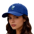 thumbnail image 2 of QASIEATN Modern Fit Baseball Caps for Women Embroidered Design Baseball Cap Fall Fashion Accessories, 2 of 4
